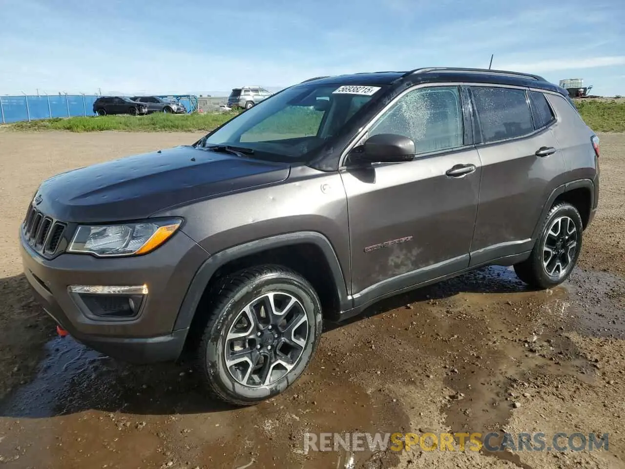 1 Photograph of a damaged car 3C4NJDDB7MT533137 JEEP COMPASS 2021