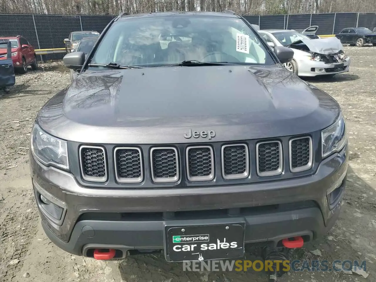 5 Photograph of a damaged car 3C4NJDDB7MT602800 JEEP COMPASS 2021