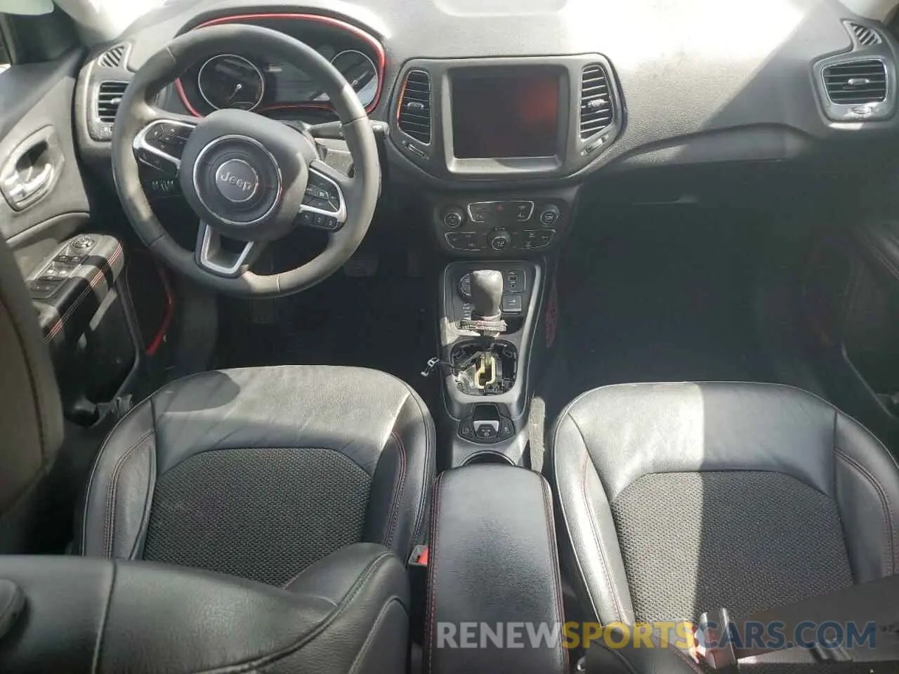 8 Photograph of a damaged car 3C4NJDDB7MT602800 JEEP COMPASS 2021
