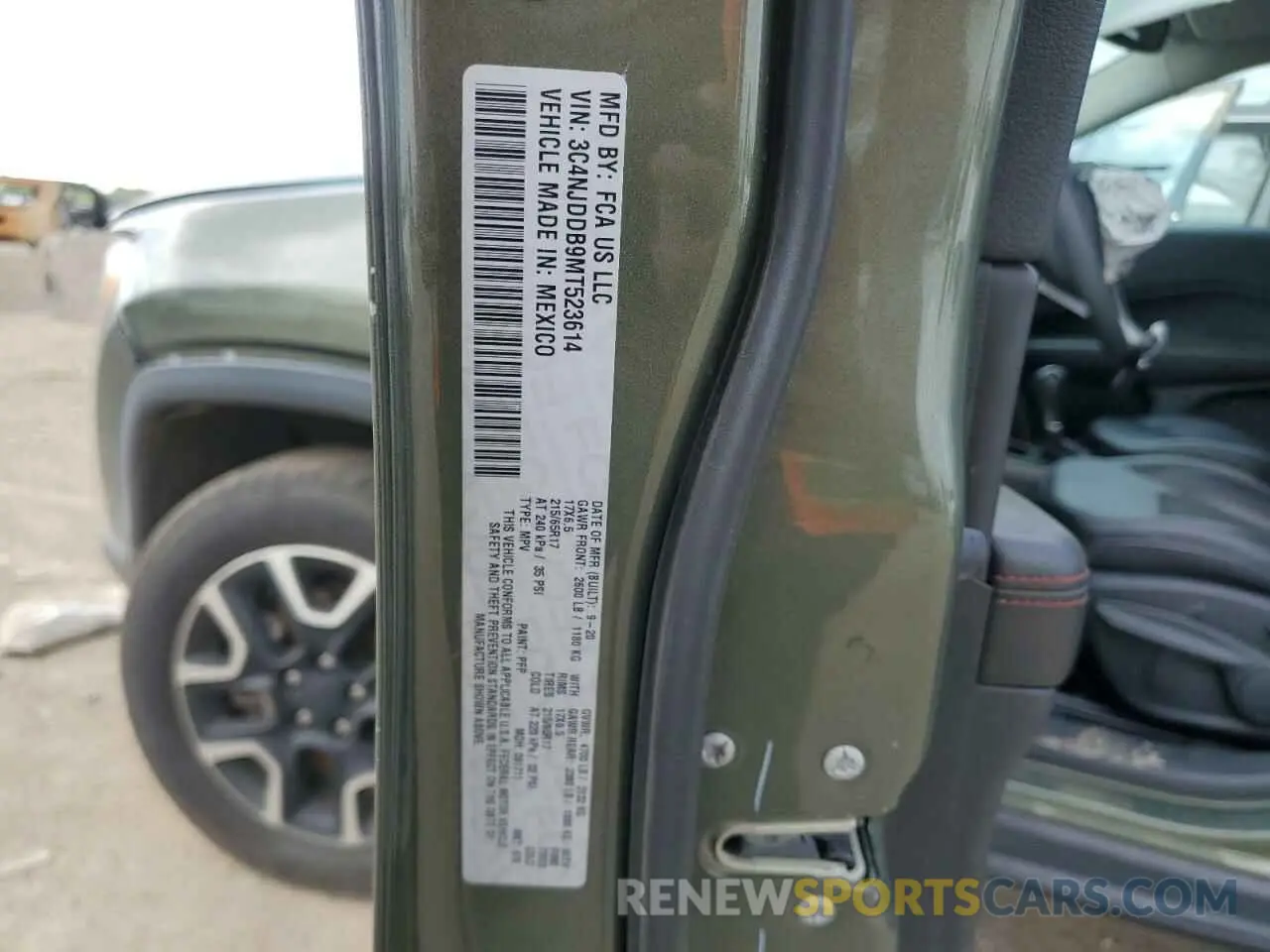 13 Photograph of a damaged car 3C4NJDDB9MT523614 JEEP COMPASS 2021