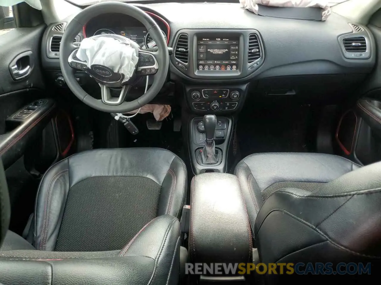 8 Photograph of a damaged car 3C4NJDDB9MT523614 JEEP COMPASS 2021