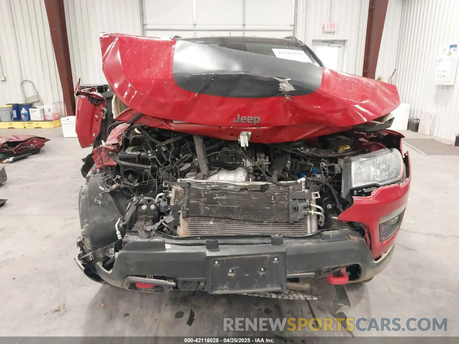 13 Photograph of a damaged car 3C4NJDDBXMT586981 JEEP COMPASS 2021