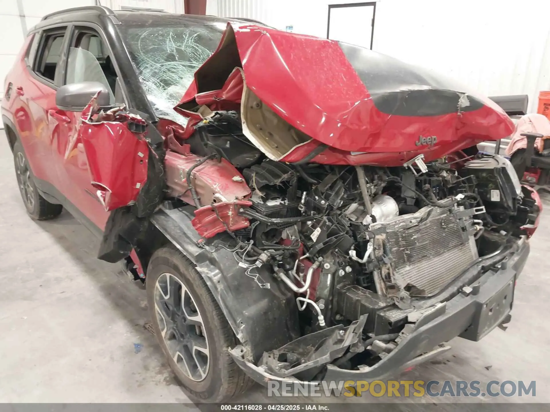 6 Photograph of a damaged car 3C4NJDDBXMT586981 JEEP COMPASS 2021