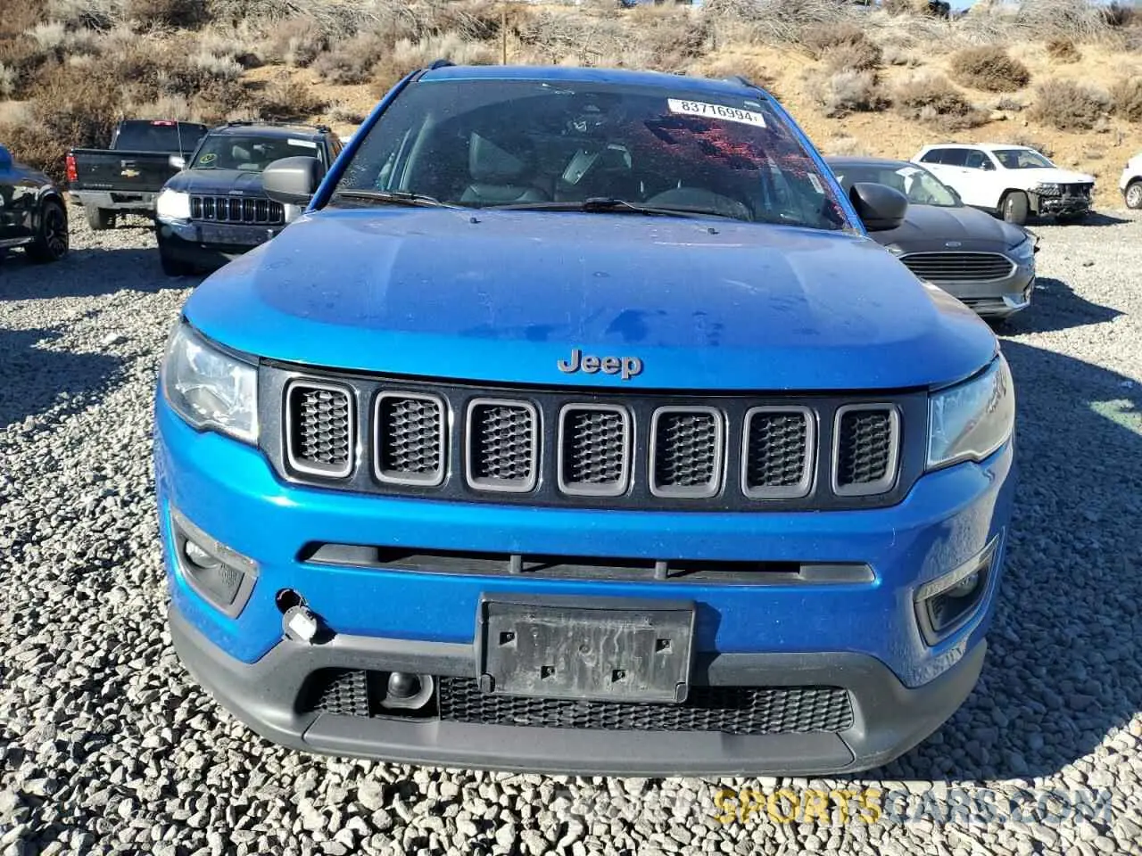 5 Photograph of a damaged car 3C4NJDEB0MT539277 JEEP COMPASS 2021