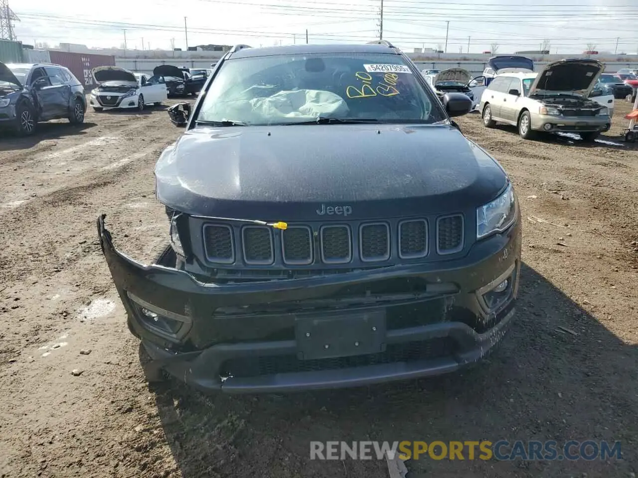 5 Photograph of a damaged car 3C4NJDEB0MT553812 JEEP COMPASS 2021