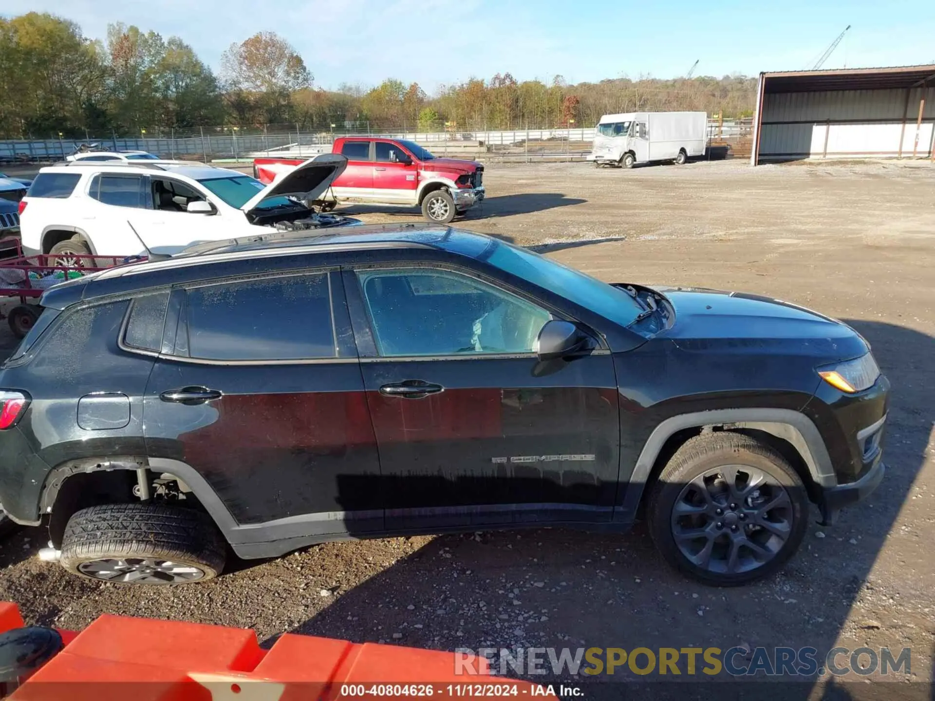 14 Photograph of a damaged car 3C4NJDEB0MT601065 JEEP COMPASS 2021