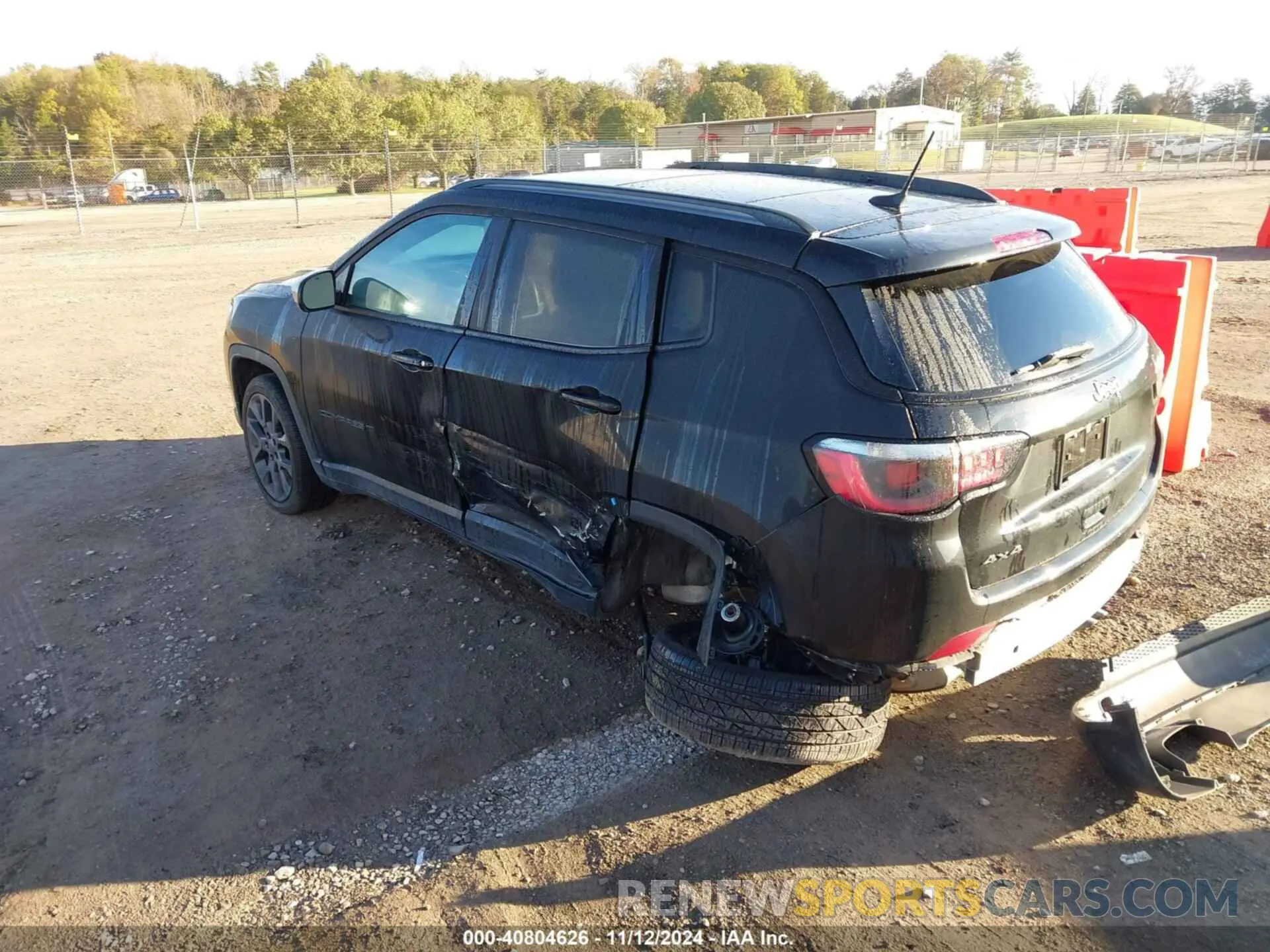 3 Photograph of a damaged car 3C4NJDEB0MT601065 JEEP COMPASS 2021