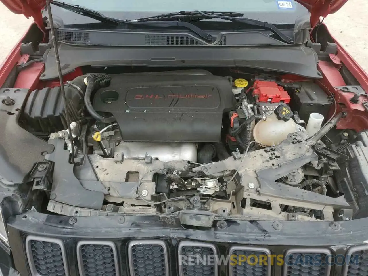 12 Photograph of a damaged car 3C4NJDEB1MT601852 JEEP COMPASS 2021