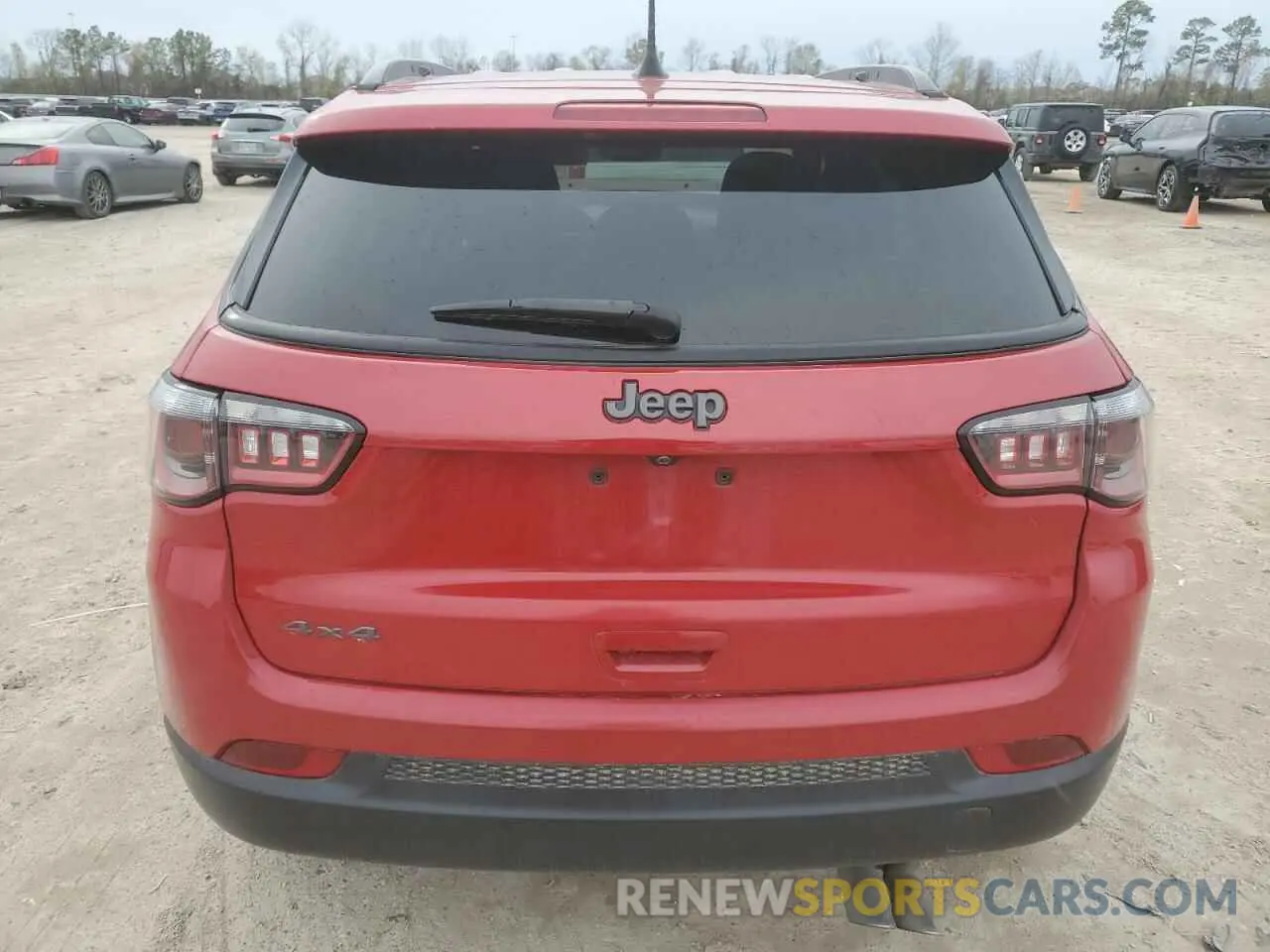 6 Photograph of a damaged car 3C4NJDEB1MT601852 JEEP COMPASS 2021