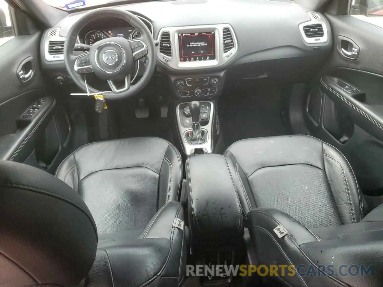 8 Photograph of a damaged car 3C4NJDEB1MT601852 JEEP COMPASS 2021