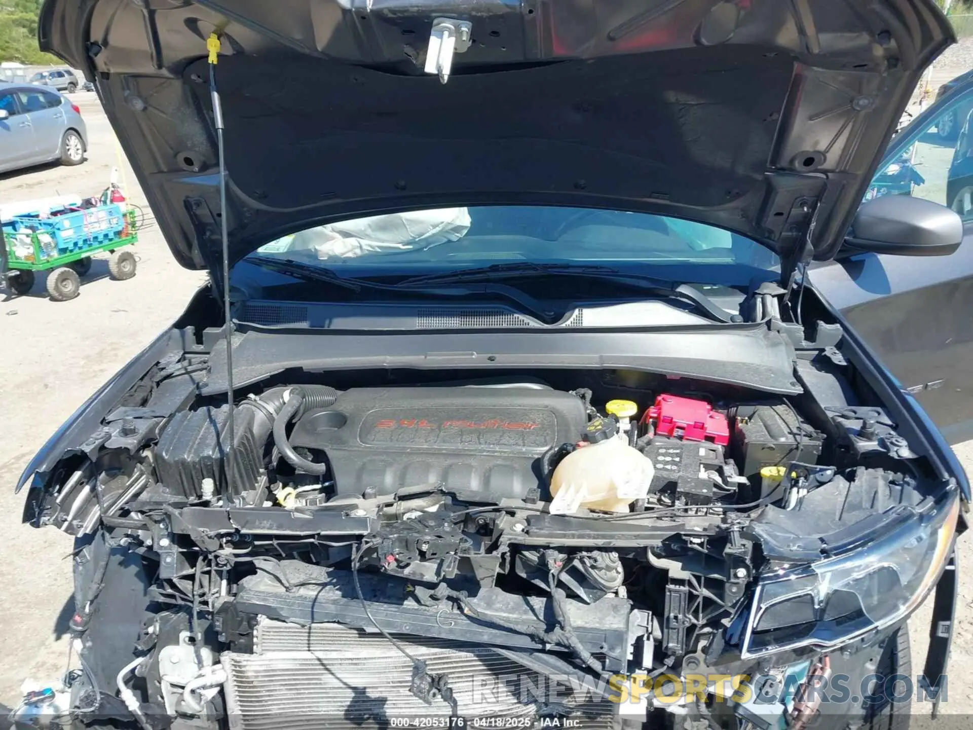 10 Photograph of a damaged car 3C4NJDEB1MT603763 JEEP COMPASS 2021