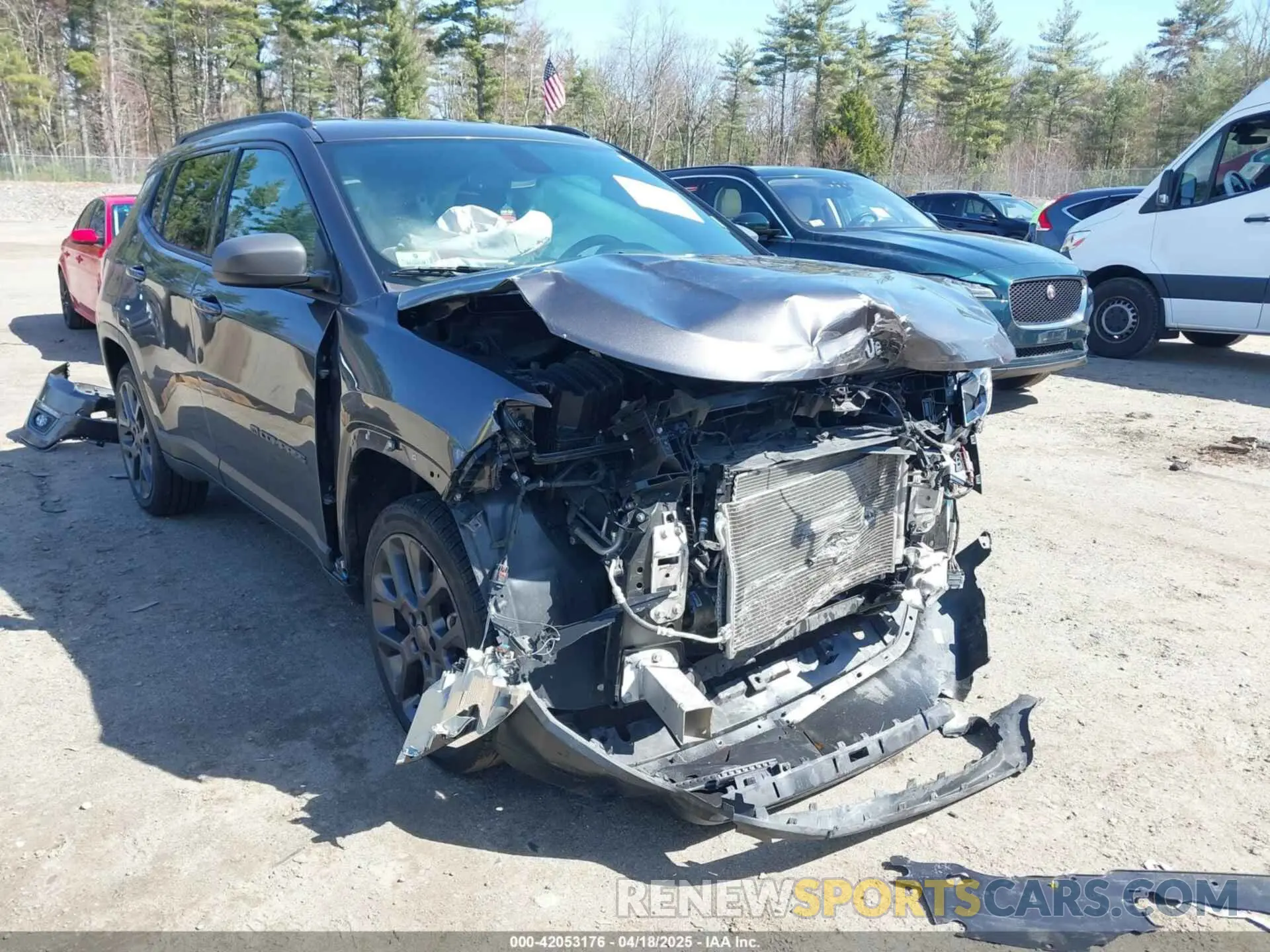 6 Photograph of a damaged car 3C4NJDEB1MT603763 JEEP COMPASS 2021