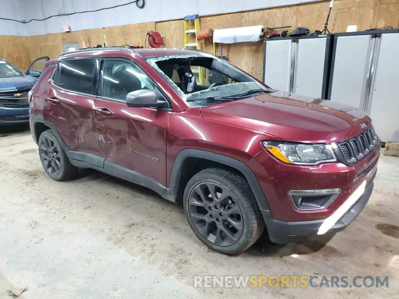 4 Photograph of a damaged car 3C4NJDEB2MT517099 JEEP COMPASS 2021