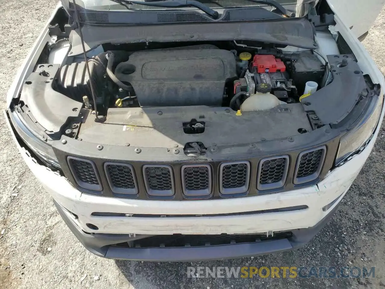 12 Photograph of a damaged car 3C4NJDEB2MT549602 JEEP COMPASS 2021