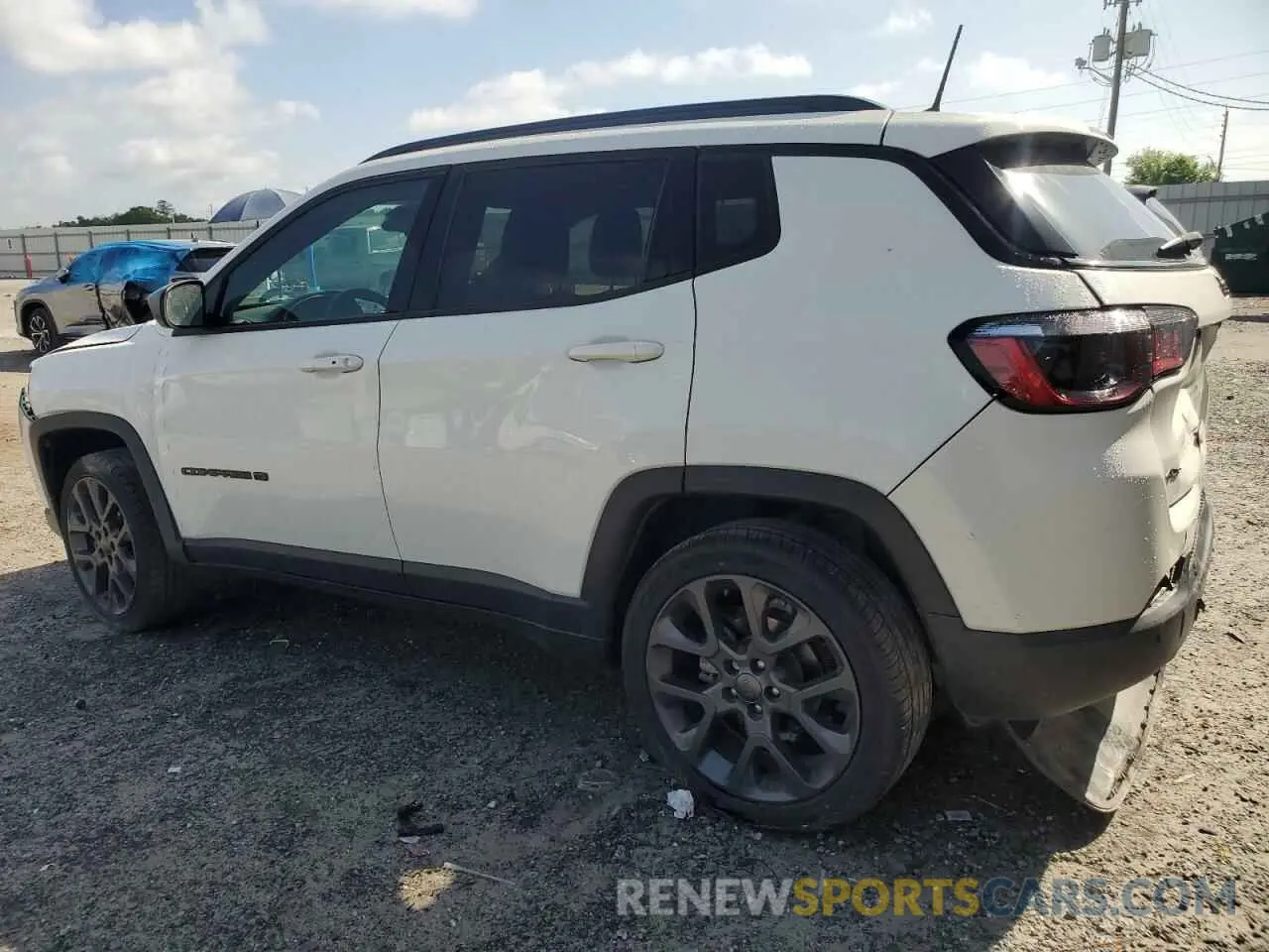 2 Photograph of a damaged car 3C4NJDEB2MT549602 JEEP COMPASS 2021