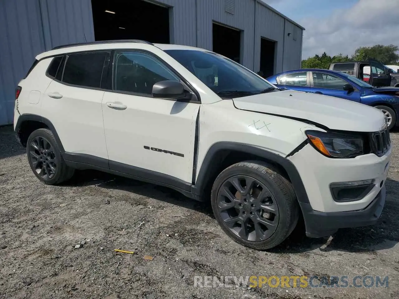 4 Photograph of a damaged car 3C4NJDEB2MT549602 JEEP COMPASS 2021