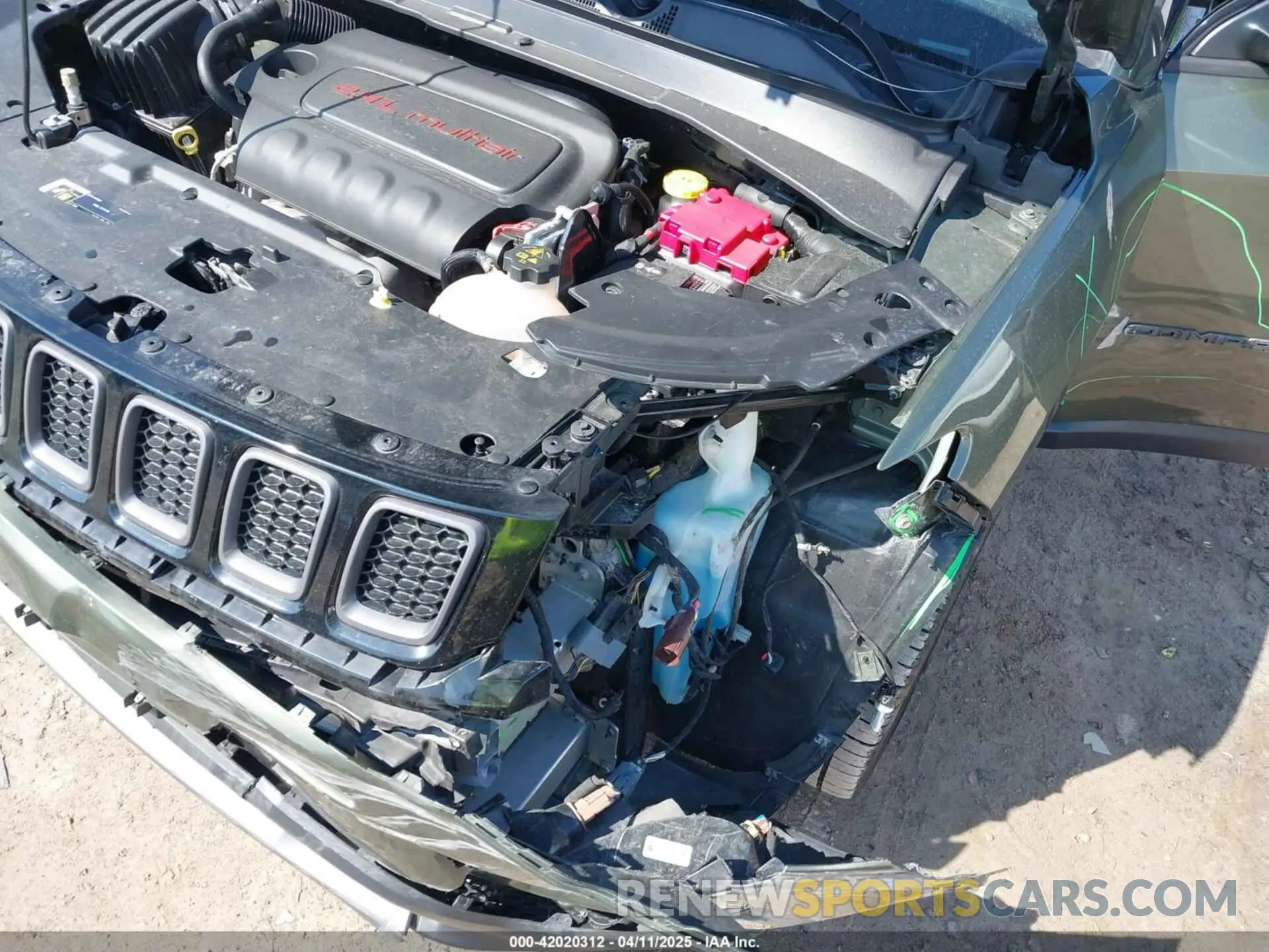 6 Photograph of a damaged car 3C4NJDEB2MT560454 JEEP COMPASS 2021