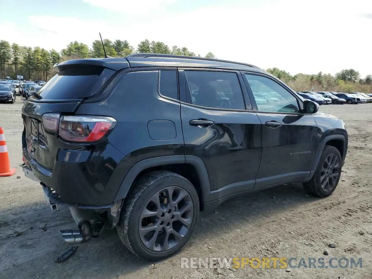 3 Photograph of a damaged car 3C4NJDEB2MT570661 JEEP COMPASS 2021