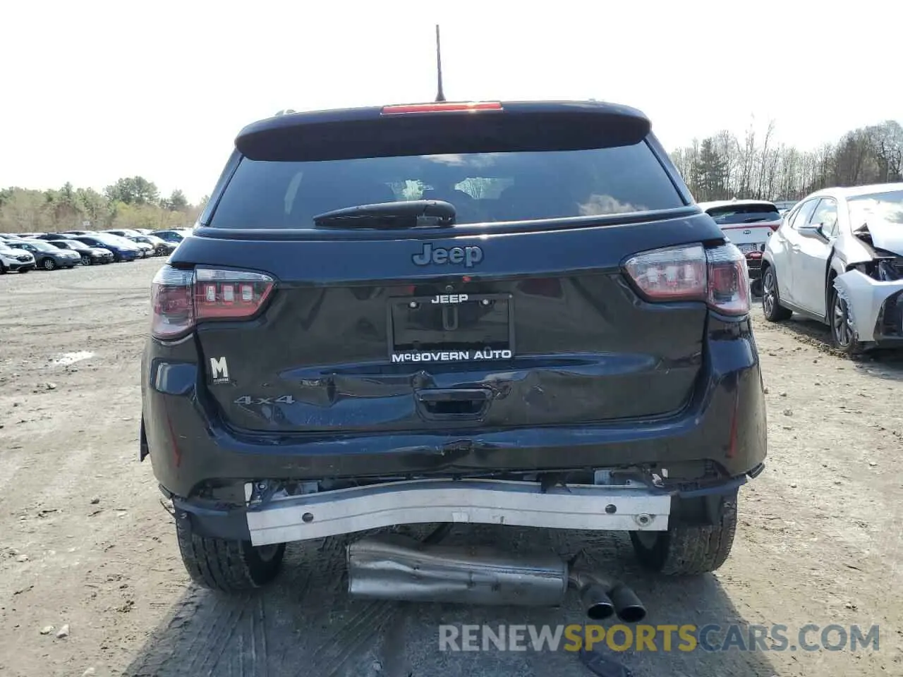 6 Photograph of a damaged car 3C4NJDEB2MT570661 JEEP COMPASS 2021