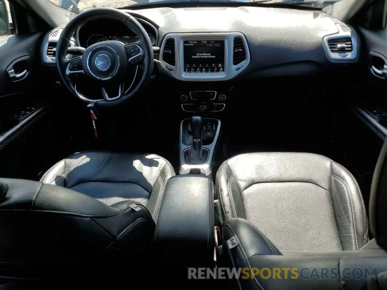 8 Photograph of a damaged car 3C4NJDEB2MT570661 JEEP COMPASS 2021