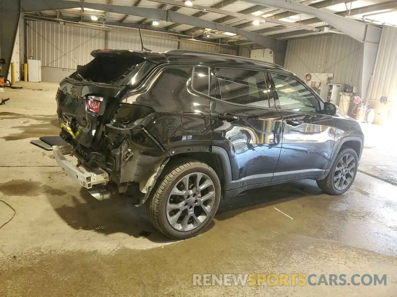 3 Photograph of a damaged car 3C4NJDEB3MT535708 JEEP COMPASS 2021