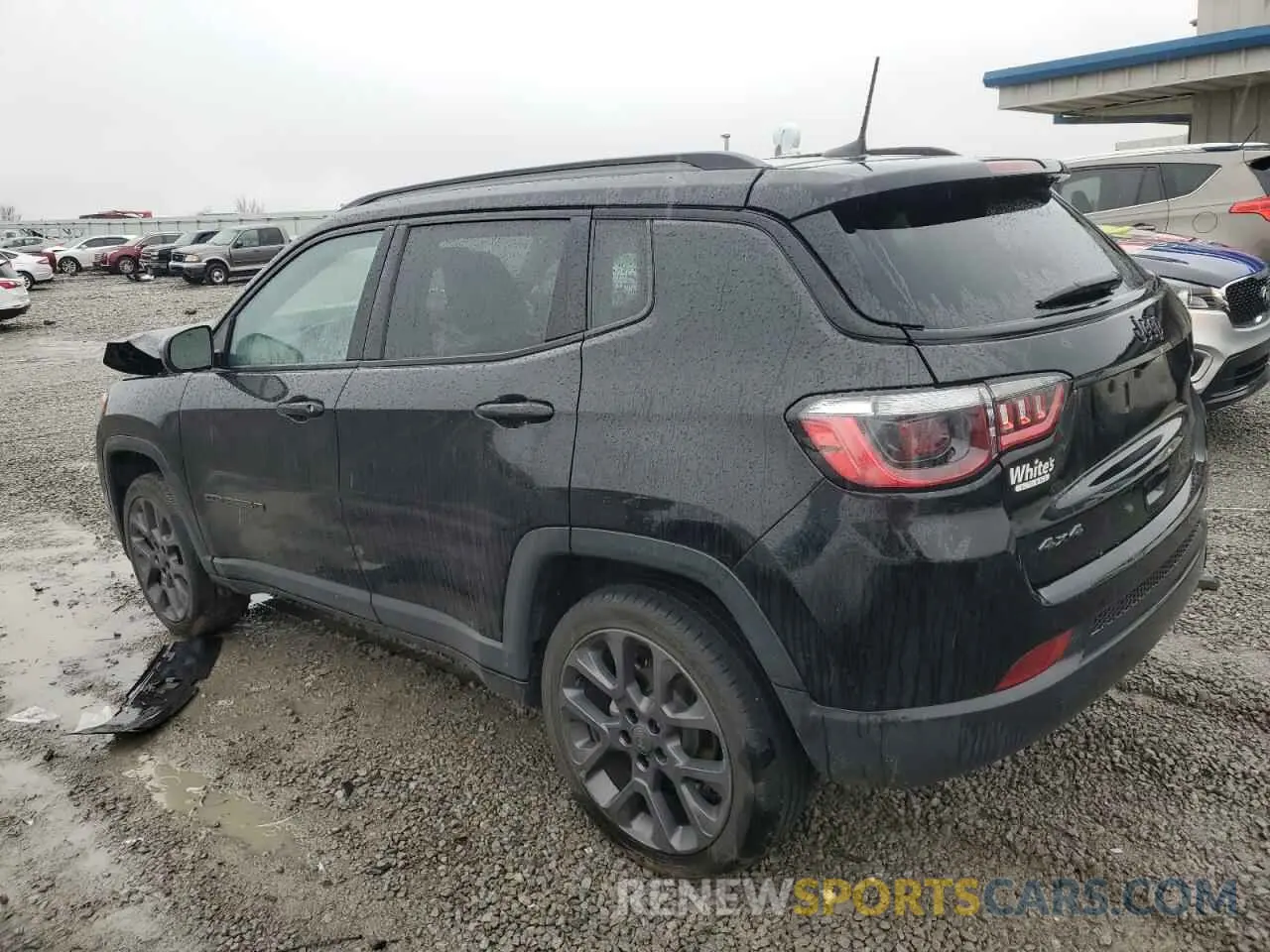 2 Photograph of a damaged car 3C4NJDEB3MT595097 JEEP COMPASS 2021