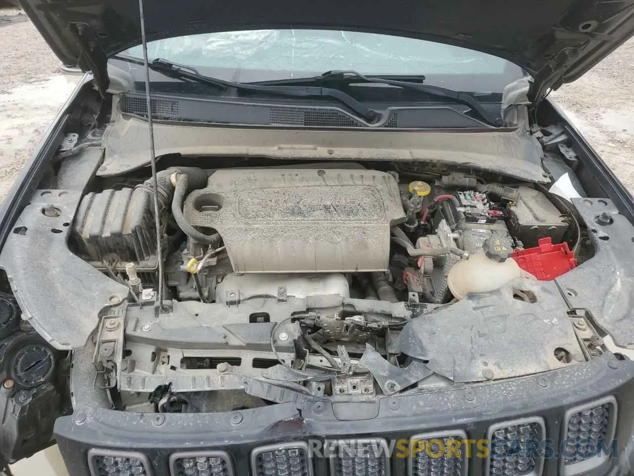 12 Photograph of a damaged car 3C4NJDEB3MT595889 JEEP COMPASS 2021