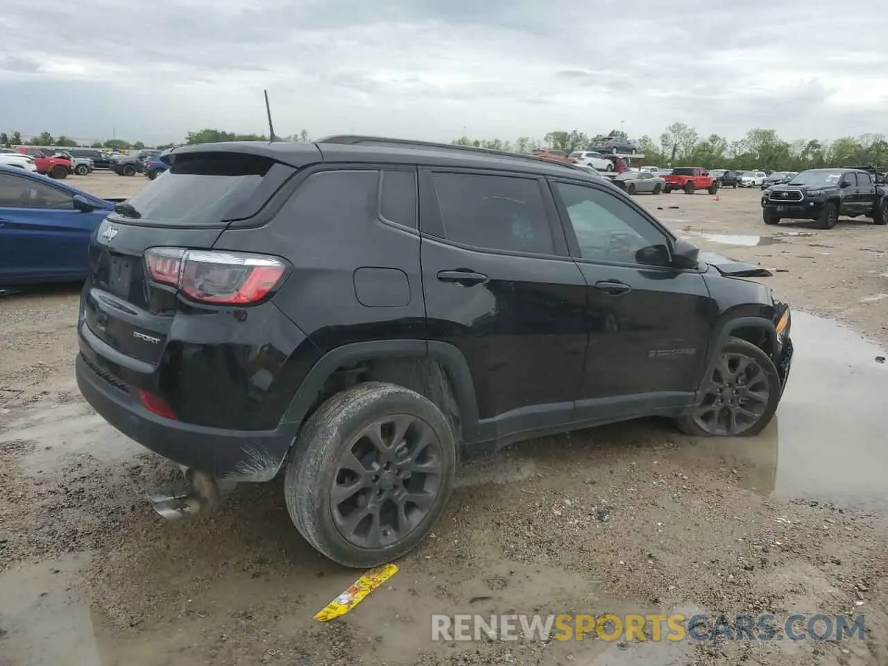 3 Photograph of a damaged car 3C4NJDEB3MT595889 JEEP COMPASS 2021