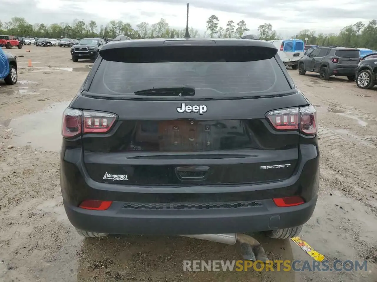 6 Photograph of a damaged car 3C4NJDEB3MT595889 JEEP COMPASS 2021