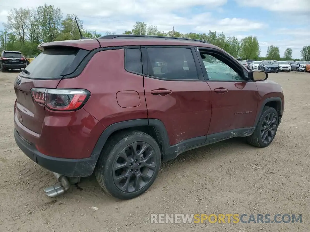 3 Photograph of a damaged car 3C4NJDEB4MT529044 JEEP COMPASS 2021