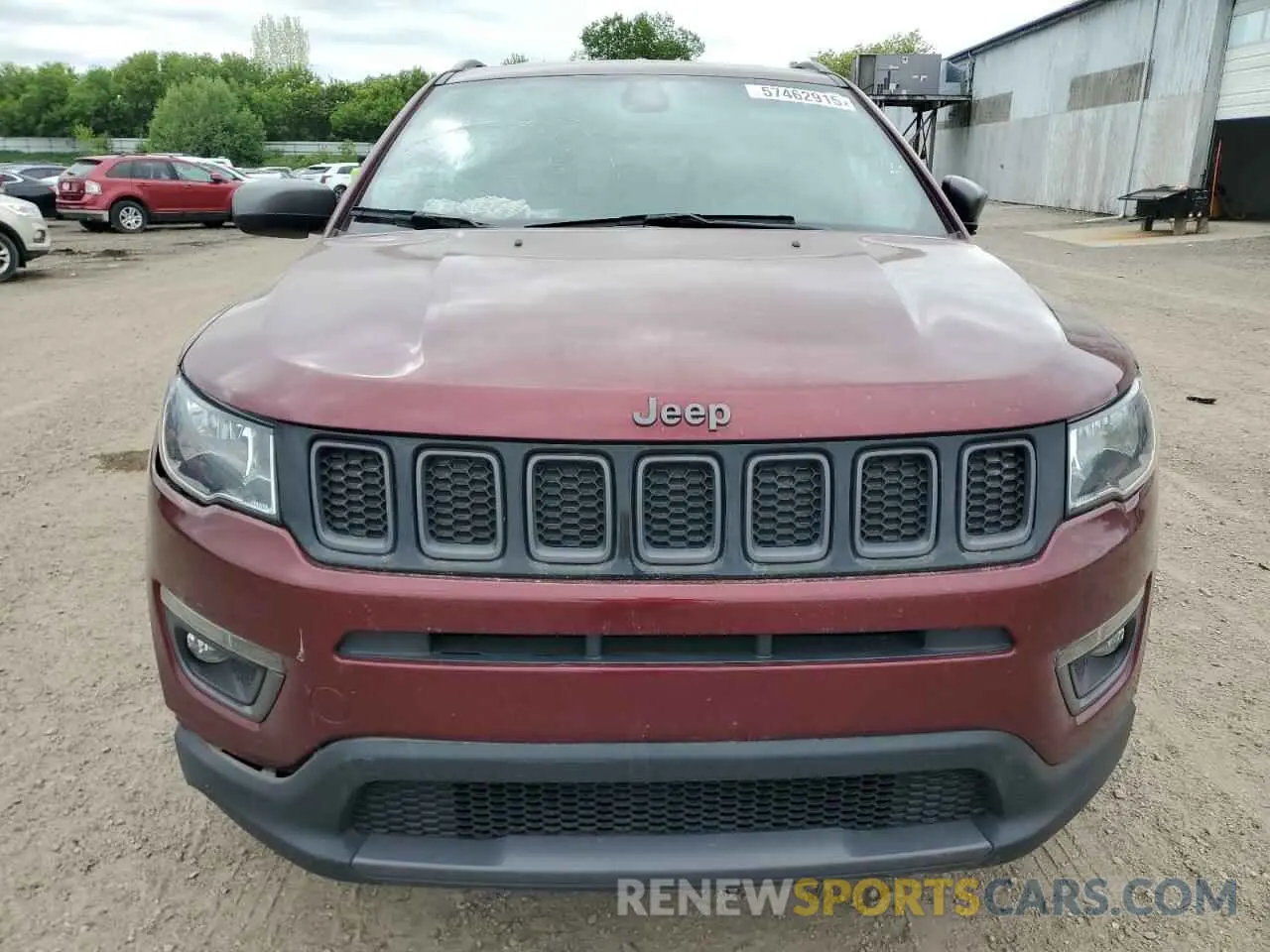 5 Photograph of a damaged car 3C4NJDEB4MT529044 JEEP COMPASS 2021