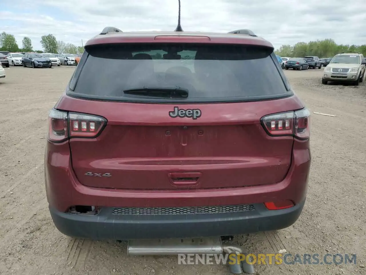 6 Photograph of a damaged car 3C4NJDEB4MT529044 JEEP COMPASS 2021