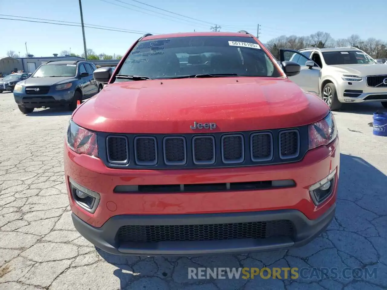5 Photograph of a damaged car 3C4NJDEB4MT565784 JEEP COMPASS 2021