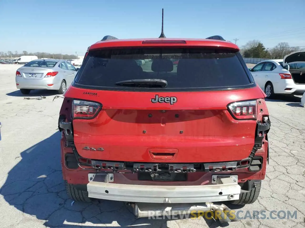6 Photograph of a damaged car 3C4NJDEB4MT565784 JEEP COMPASS 2021