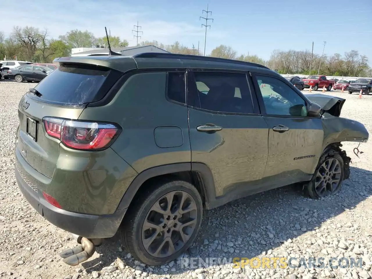 3 Photograph of a damaged car 3C4NJDEB4MT579328 JEEP COMPASS 2021
