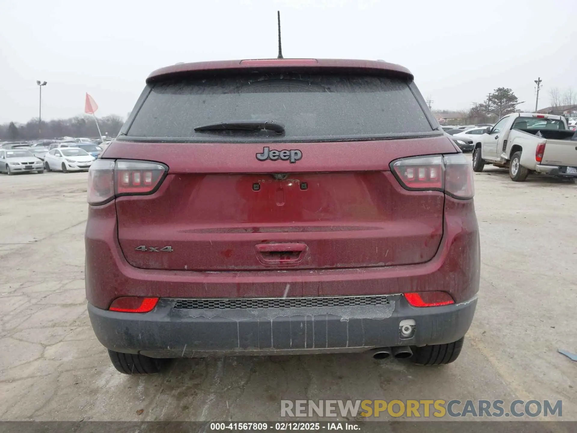 15 Photograph of a damaged car 3C4NJDEB5MT566264 JEEP COMPASS 2021