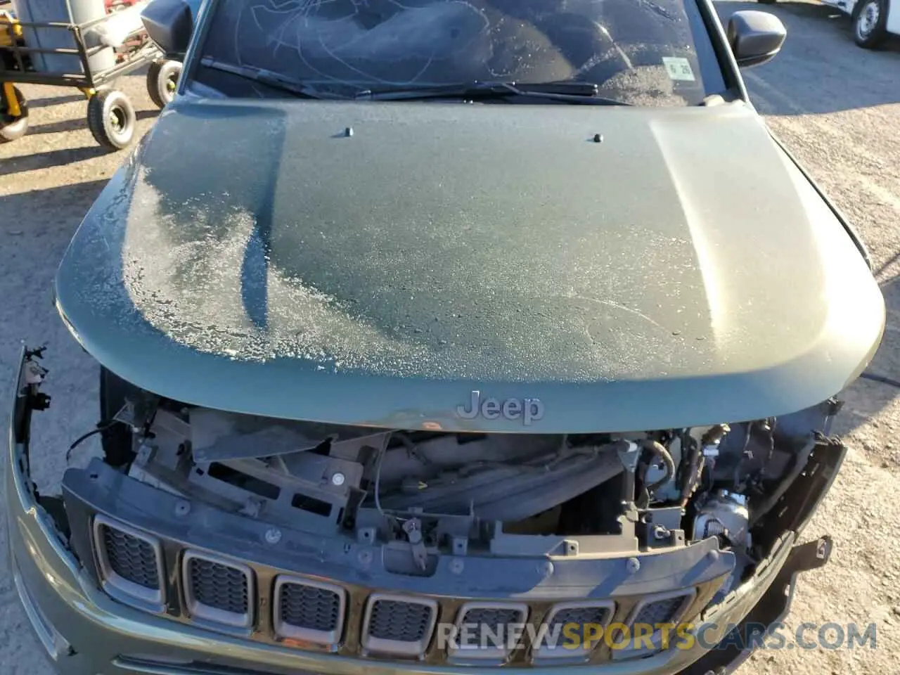 12 Photograph of a damaged car 3C4NJDEB6MT554656 JEEP COMPASS 2021