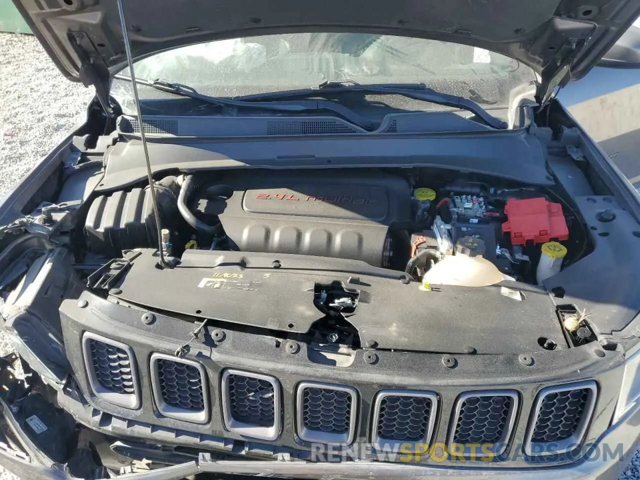 13 Photograph of a damaged car 3C4NJDEB6MT601295 JEEP COMPASS 2021