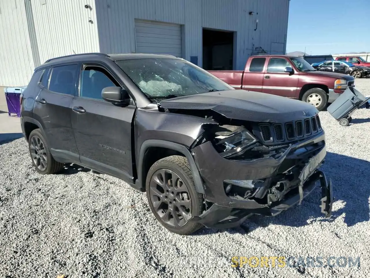4 Photograph of a damaged car 3C4NJDEB6MT601295 JEEP COMPASS 2021