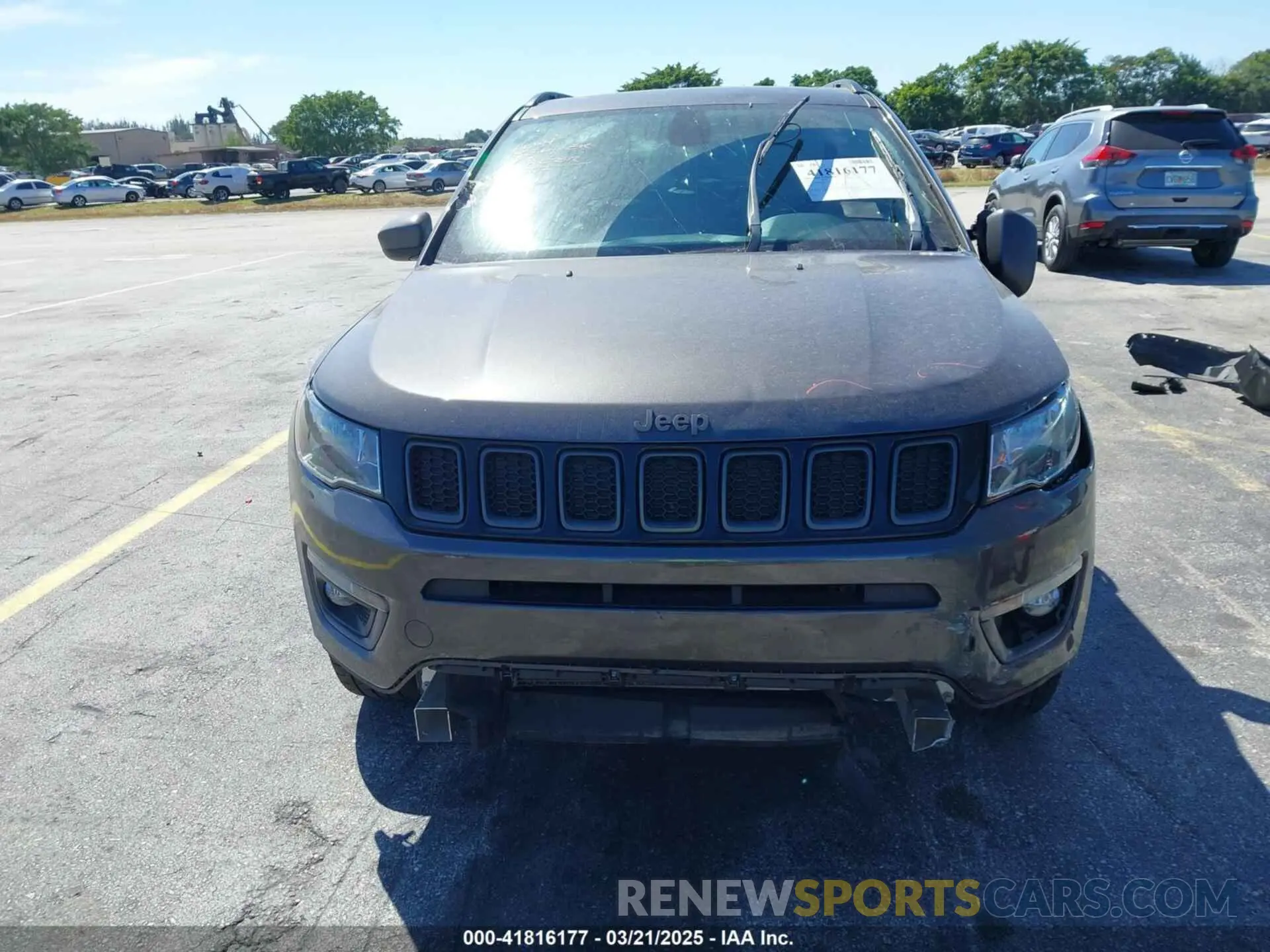 6 Photograph of a damaged car 3C4NJDEB8MT526129 JEEP COMPASS 2021