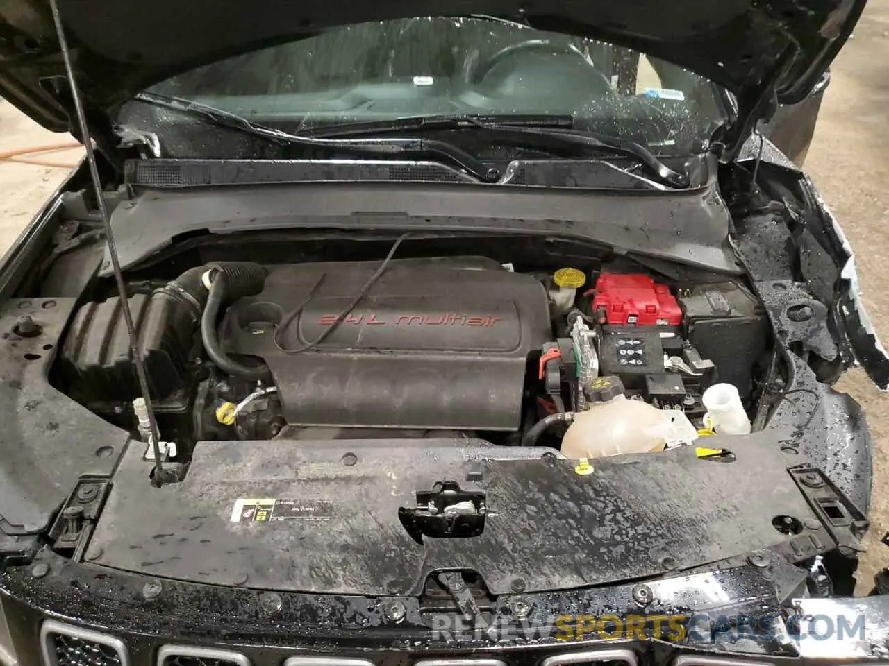 12 Photograph of a damaged car 3C4NJDEB8MT596262 JEEP COMPASS 2021
