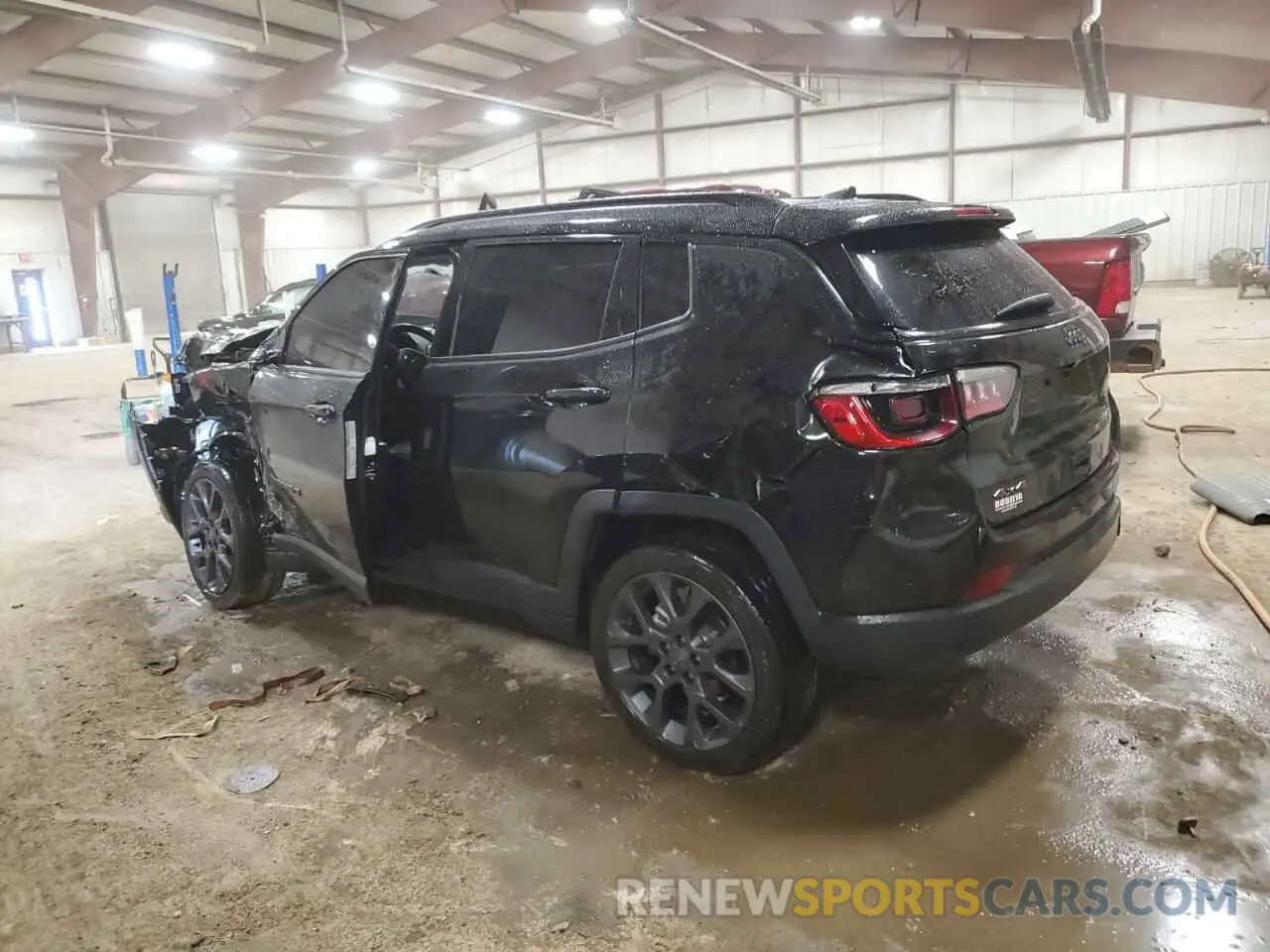 2 Photograph of a damaged car 3C4NJDEB8MT596262 JEEP COMPASS 2021
