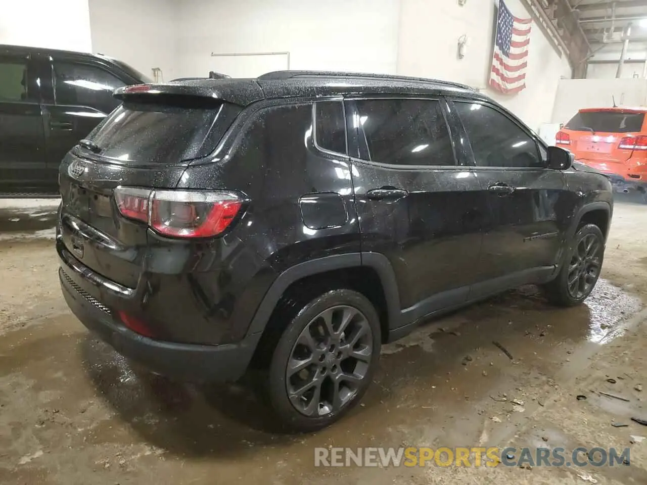 3 Photograph of a damaged car 3C4NJDEB8MT596262 JEEP COMPASS 2021