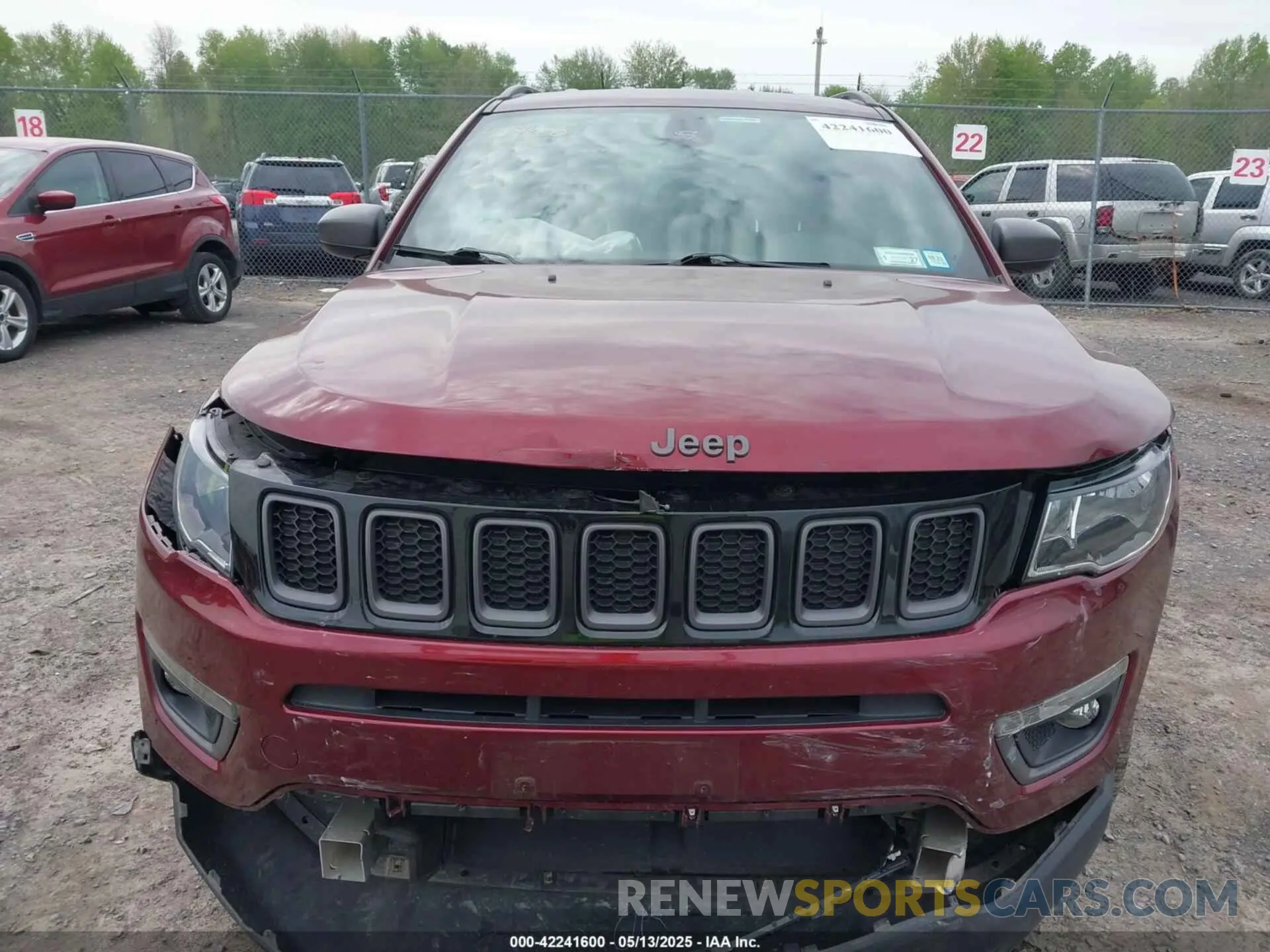 12 Photograph of a damaged car 3C4NJDEB9MT551945 JEEP COMPASS 2021