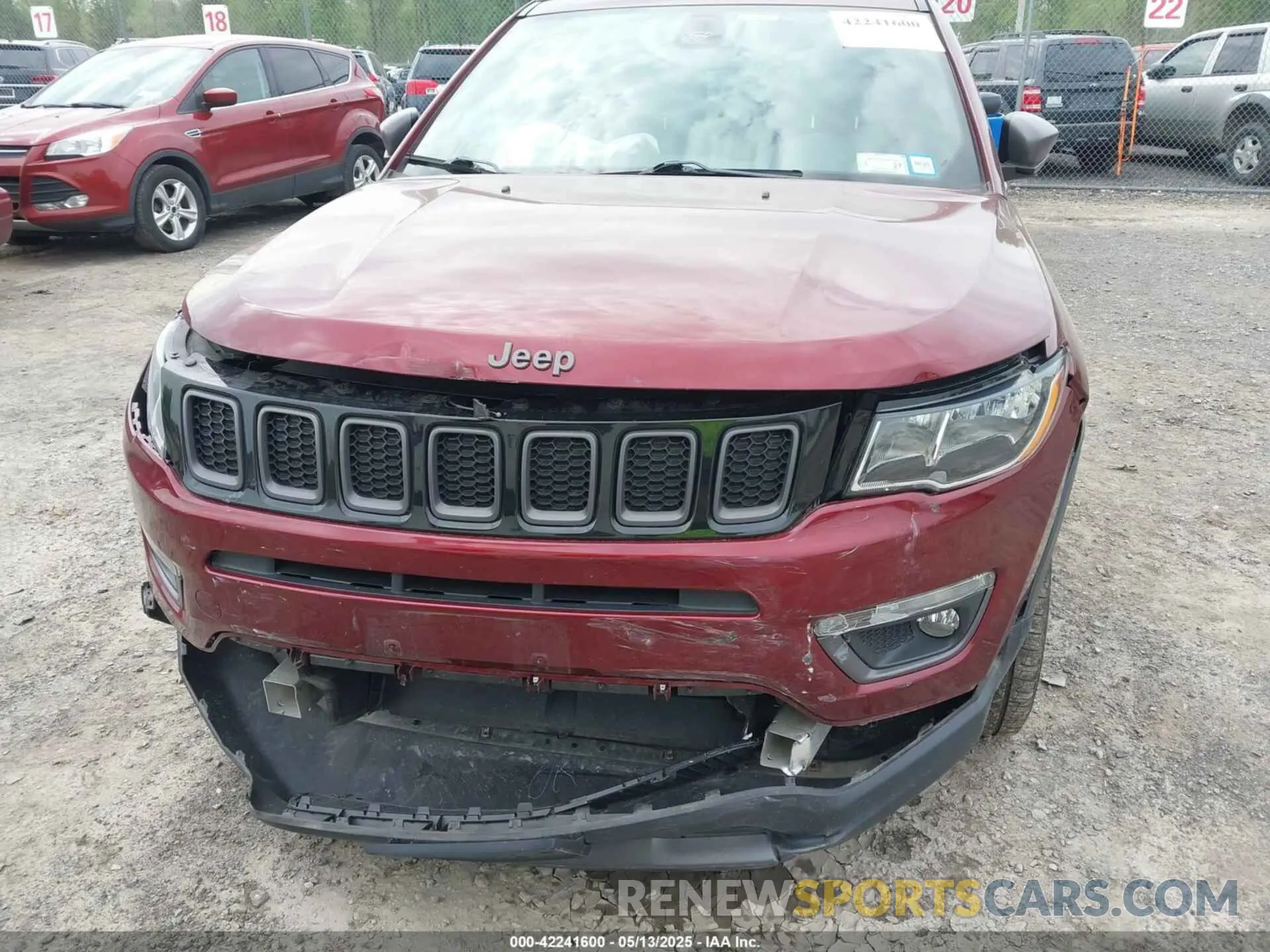 6 Photograph of a damaged car 3C4NJDEB9MT551945 JEEP COMPASS 2021
