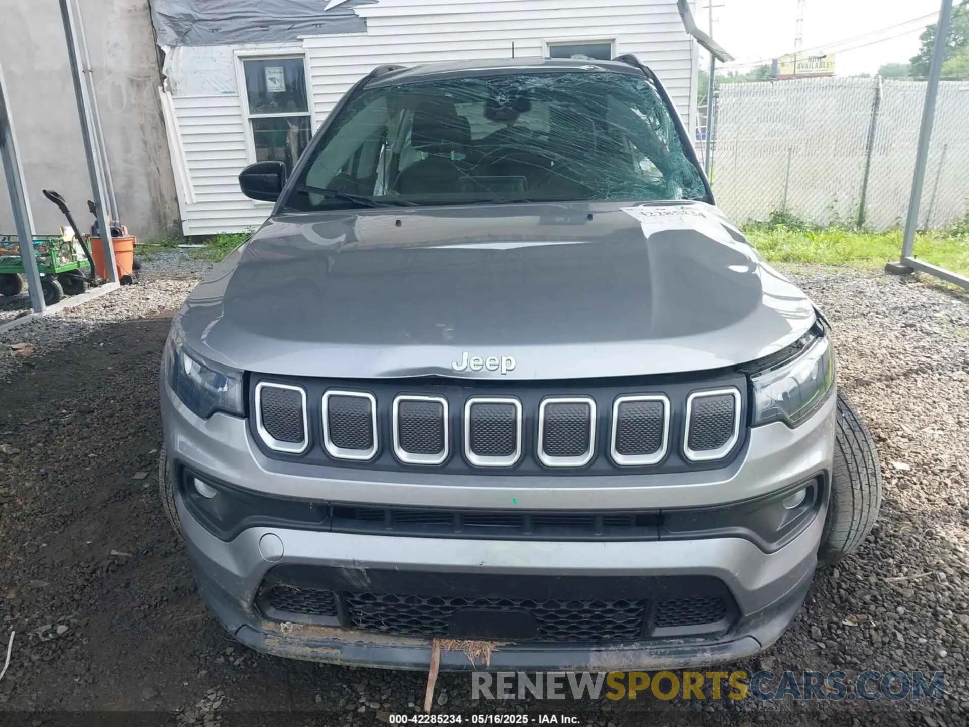 12 Photograph of a damaged car 3C4NJCBB0NT140157 JEEP COMPASS 2022