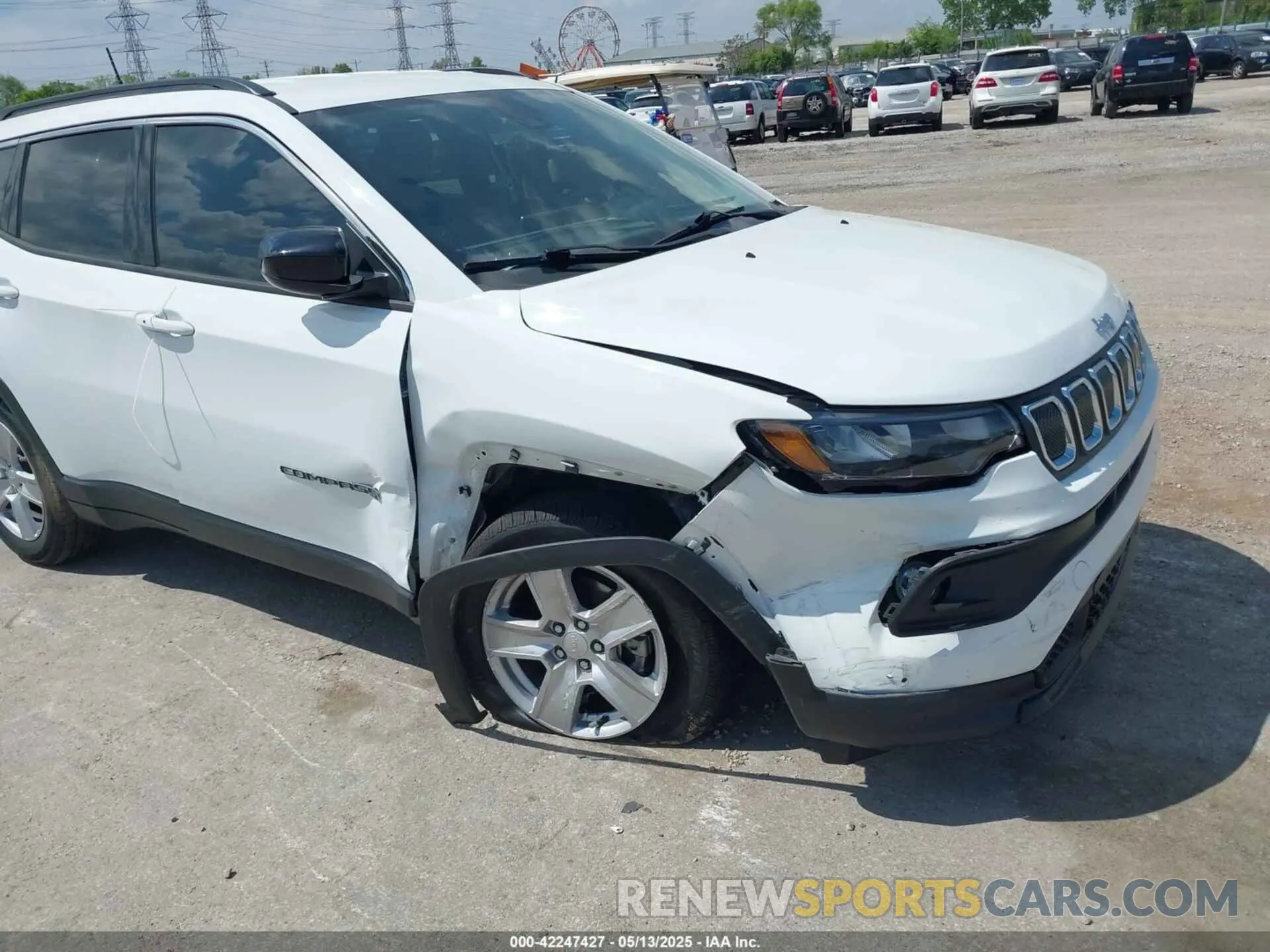 6 Photograph of a damaged car 3C4NJCBB0NT189262 JEEP COMPASS 2022