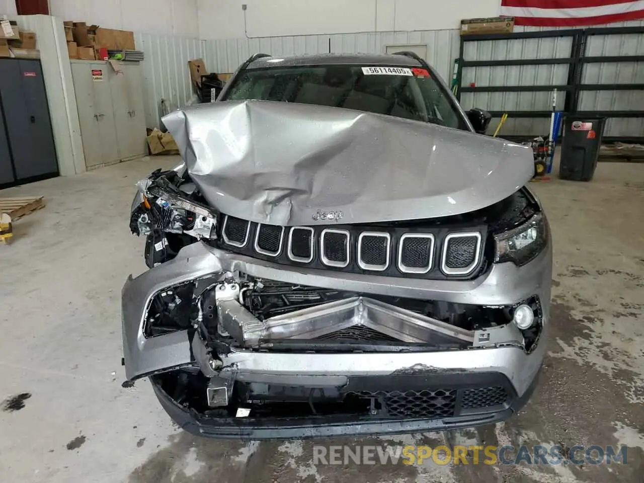5 Photograph of a damaged car 3C4NJCBB1NT112755 JEEP COMPASS 2022