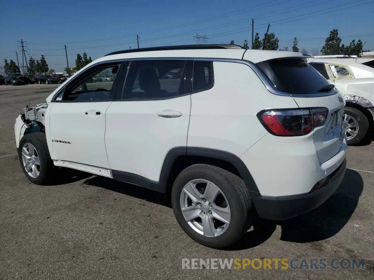 2 Photograph of a damaged car 3C4NJCBB2NT198626 JEEP COMPASS 2022