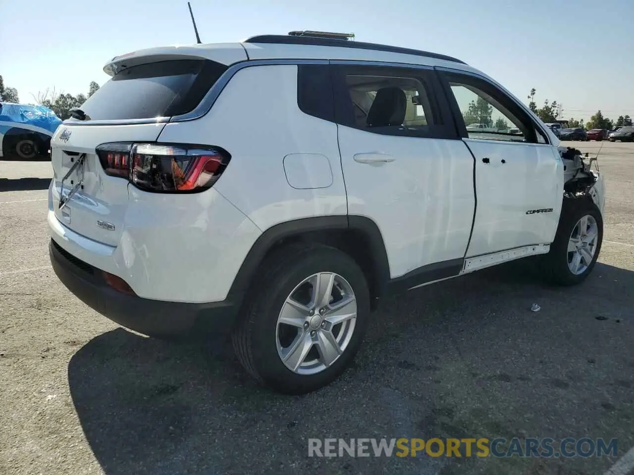 3 Photograph of a damaged car 3C4NJCBB2NT198626 JEEP COMPASS 2022